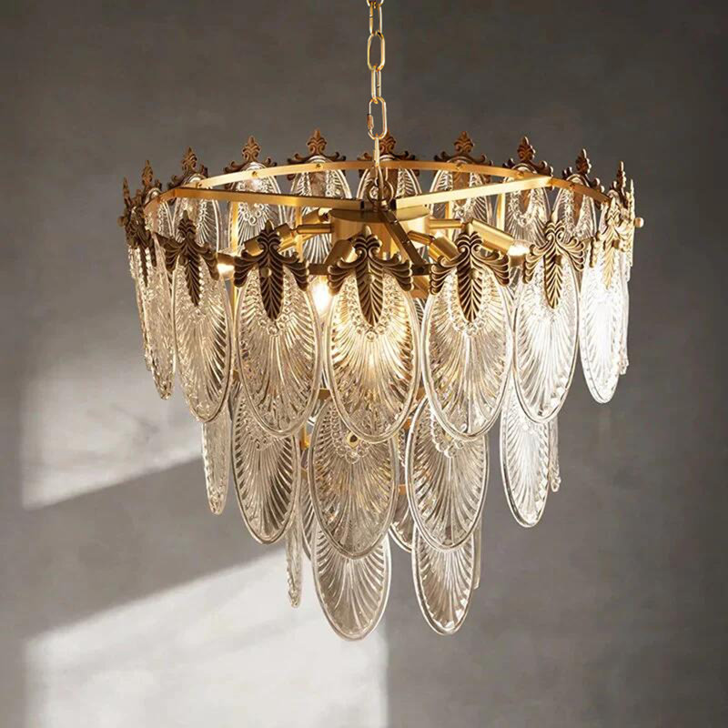 House of Hampton® Encarna 23.5" Modern 8 Light Dimmable Tiered